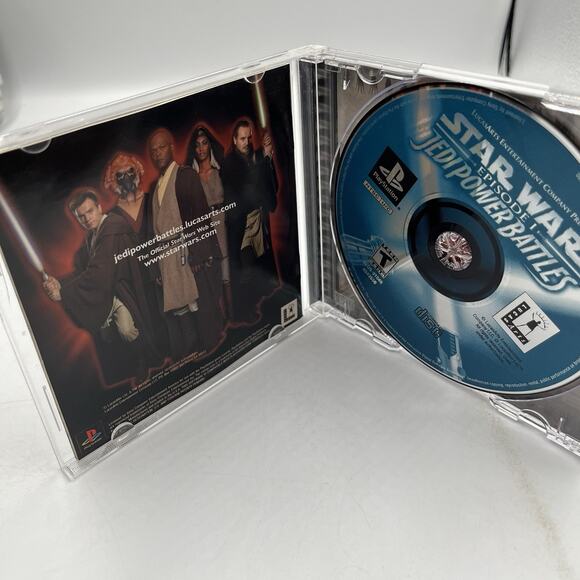Star Wars: Episode I: Jedi Power Battles (Sony PlayStation 1, PS1) Complete CIB! - Picture 9 of 10